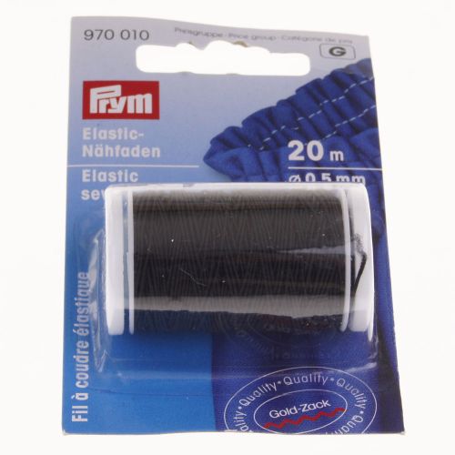 104. Elastic Sewing Thread - Black
