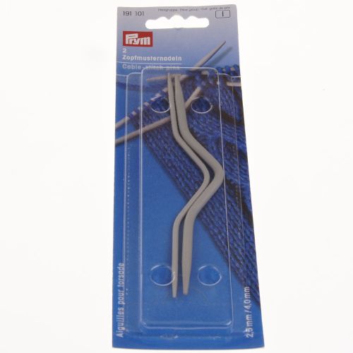 104. Cable-Stitch Pins
