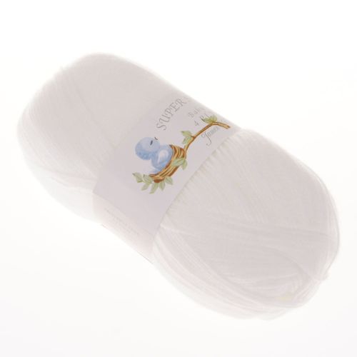 101. 4-Ply 'Super Soft' Acrylic - White
