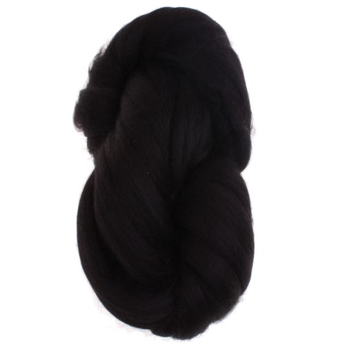 108. Alpaca Fibre Tops - Black