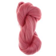 106. Alpaca Fibre Tops - Rose