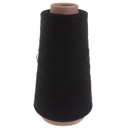 107. 100% Cashmere Yarn - Black 1