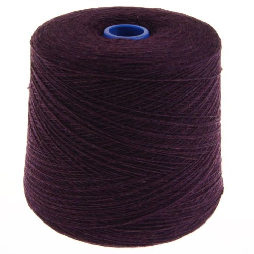 170. 100% Lambswool Yarn - Blackgrape 186