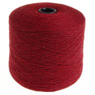 181. 100% Lambswool Yarn - Poppy Melange 40