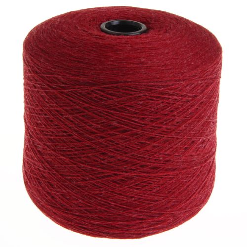 181. 100% Lambswool Yarn - Poppy Melange 40