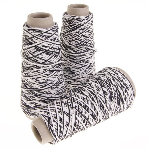 109. Cotton Latex Effect Yarn - Grafite