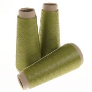 129. Transparent Effects Lurex - Olive 876