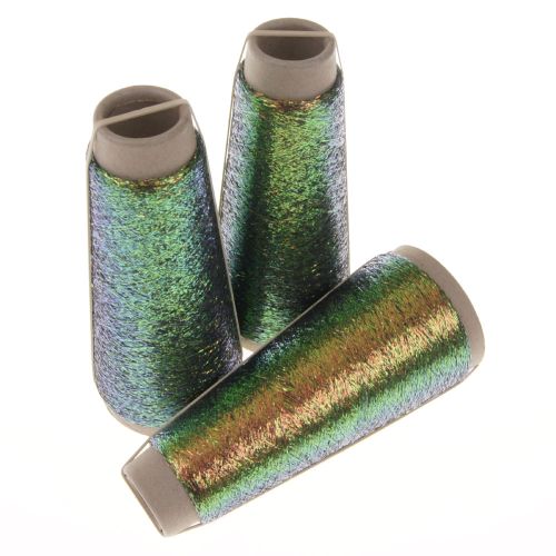 104. Iridescent Lurex - Irisé / Black 5202