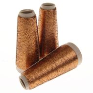 116. Classic Supported Lurex - Copper / Black 5223