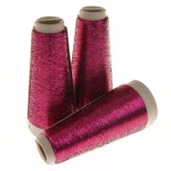 125. Classic Supported Lurex - Fuchsia / Black 5224