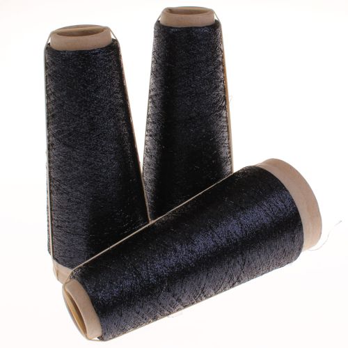 140. Classic Supported Lurex - Navy Blue / Black 5412