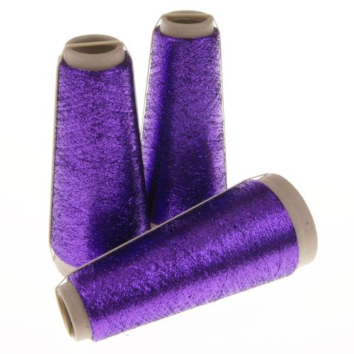 121. Classic Supported Lurex - Royal Purple / Black 5250