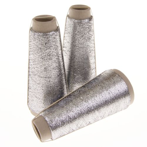 106. Classic Supported Lurex - Silver / Black 5221