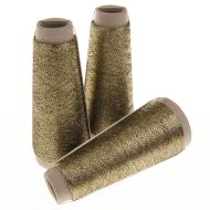 103. Classic Twist Lurex - Black Gold 1443