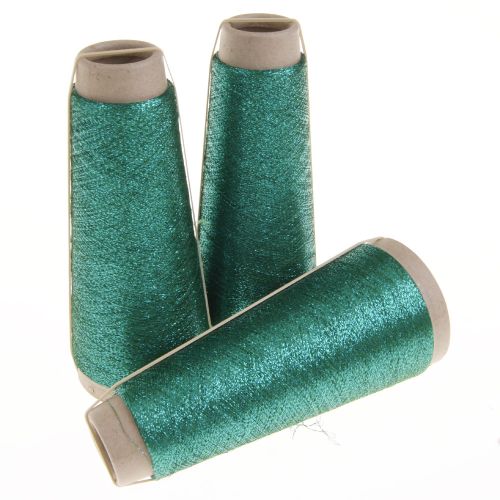 136. Classic Twist Lurex - Bright Teal 1437