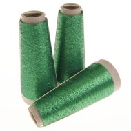 135. Classic Twist Lurex - Emerald Green 1424