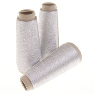 112. Classic Twist Lurex - Silver 1428