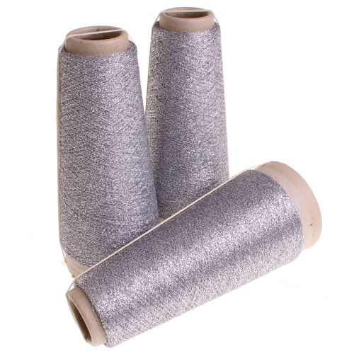 146. Classic Twist Lurex - Silver Cloud 1466