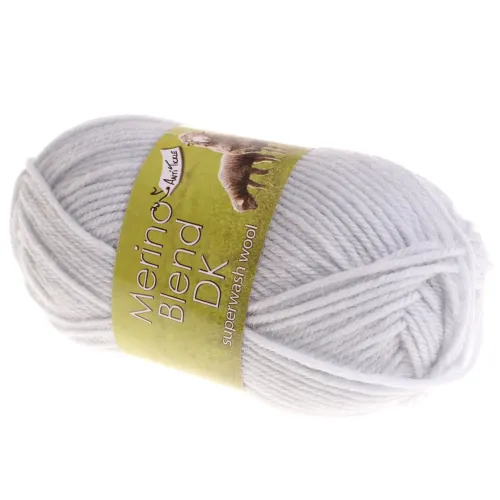 114. DK Merino Wool - Pale Grey 3292