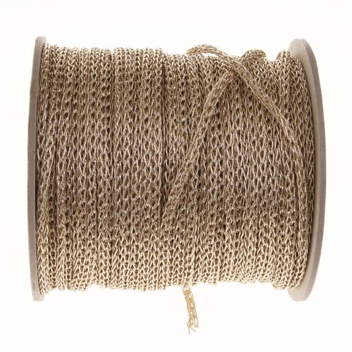 105. Metallic Chain AB13N - Light Gold 30