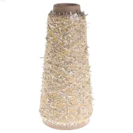 103. Mirroring - 87% Nylon & 13% Metallized Fibre - Natural Silver