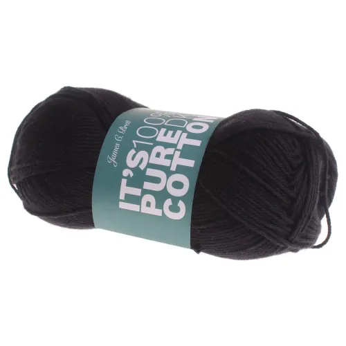 113. 100% Pure DK Cotton - Black 19