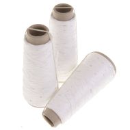 111. Raffia Type - White with Red 732