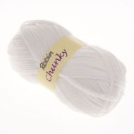 115. Chunky Acrylic - White 040