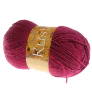 103. 'Rustic' Aran Tweed - Raspberry DAT51