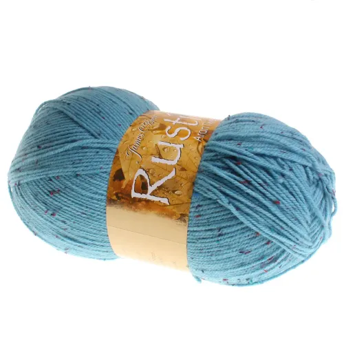 108. 'Rustic' Aran Tweed - Azure DAT53