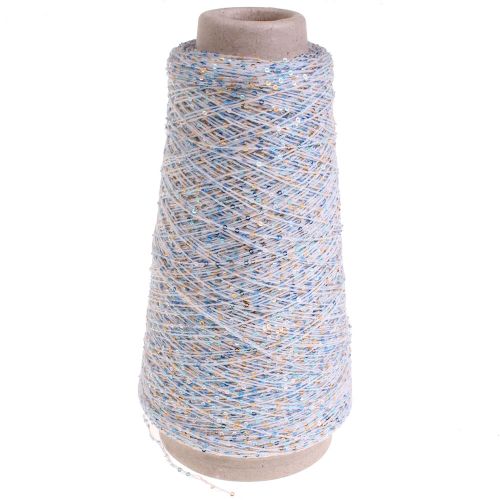 107. Trimming Effect Yarn - 11221 Pastel/sequins