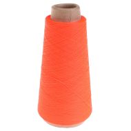 104. Waffle Polyester - Fluo Orange
