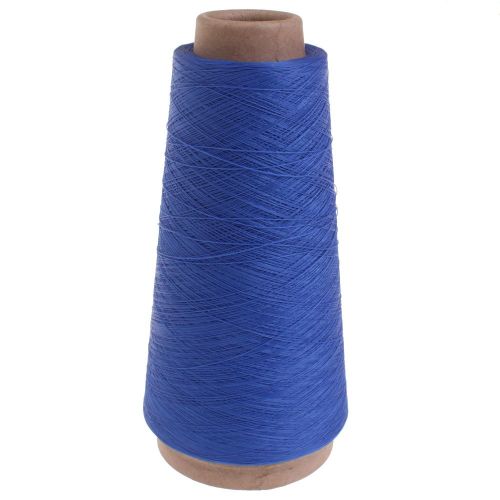 106. Waffle Polyester - Royal Blue